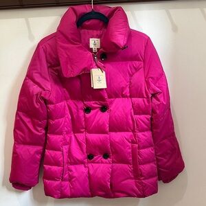 NWT Lands End Kid’s Girl’s Down Puffer Coat